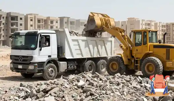 نقل مخلفات البناء, نقل مخلفات البناء بالكويت, شركات نقل مخلفات البناء, سيارات نقل مخلفات البناء