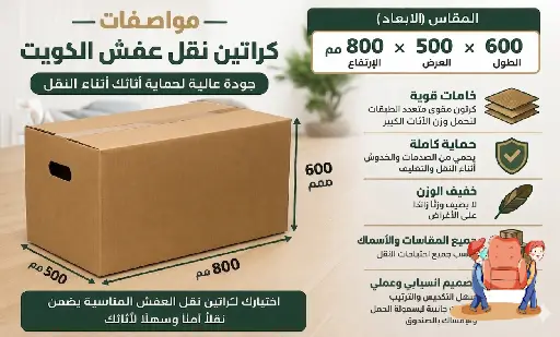 كراتين الكويت,وكراتين للبيع الكويت,كراتين نقل عفش الكويت

